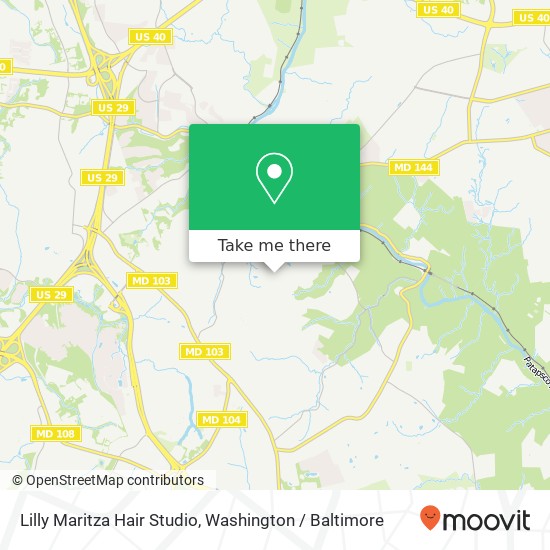 Mapa de Lilly Maritza Hair Studio
