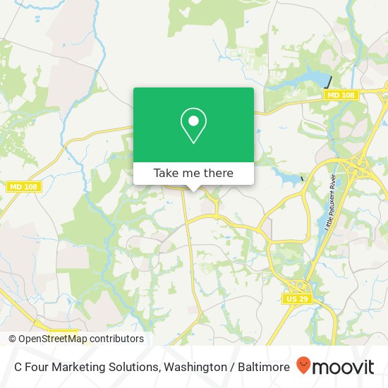 Mapa de C Four Marketing Solutions