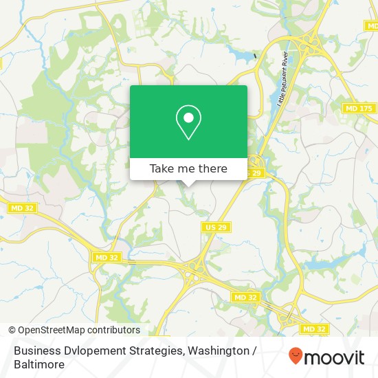 Business Dvlopement Strategies map