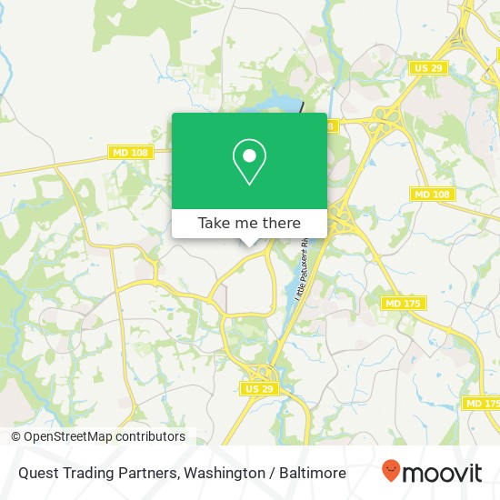 Quest Trading Partners map