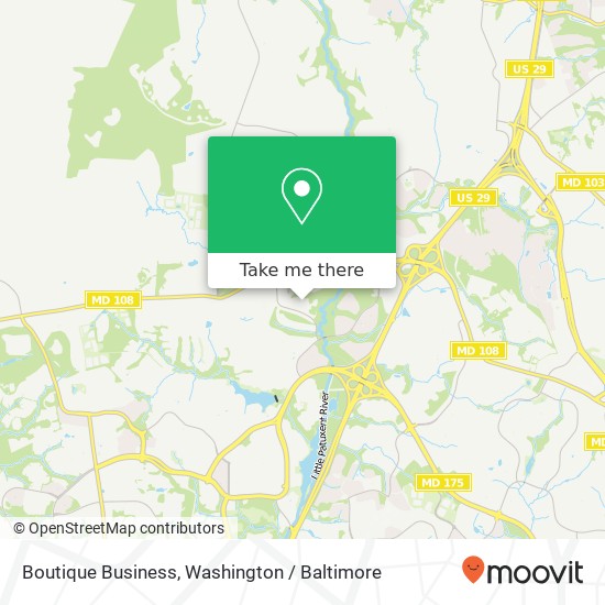 Mapa de Boutique Business