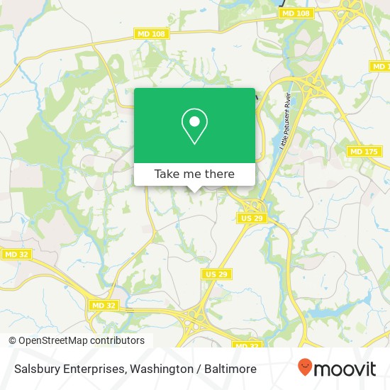 Mapa de Salsbury Enterprises
