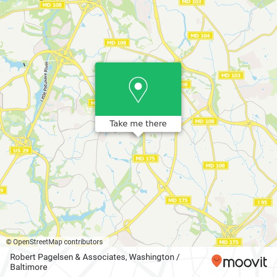 Robert Pagelsen & Associates map