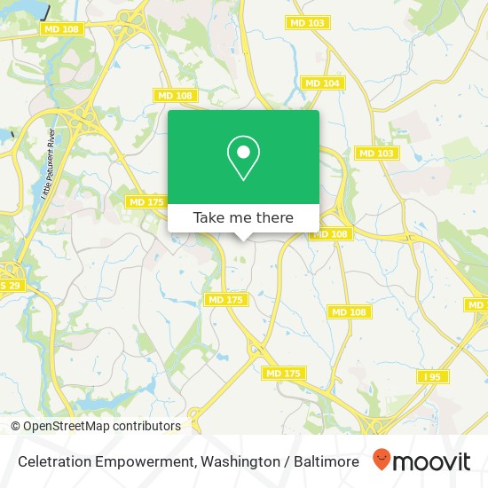 Celetration Empowerment map