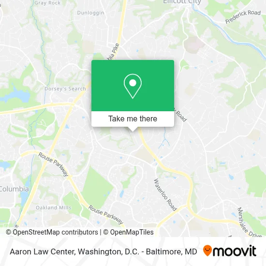 Aaron Law Center map