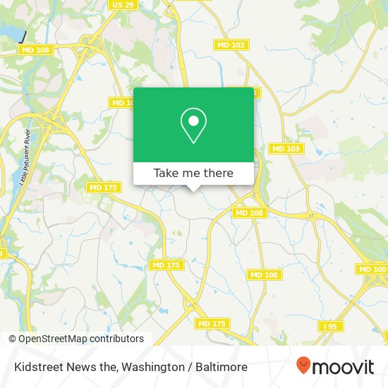 Kidstreet News the map