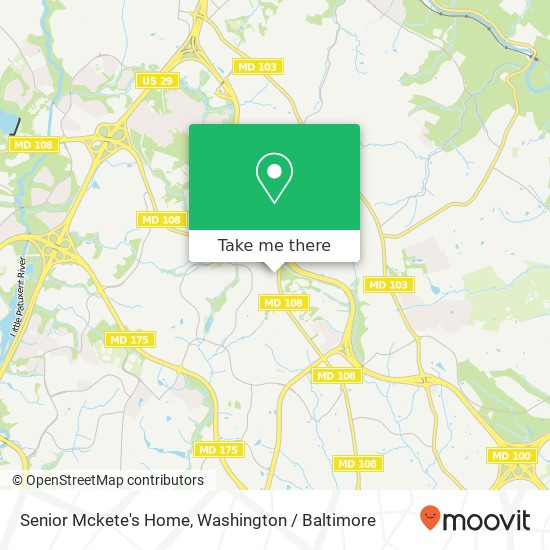 Senior Mckete's Home map