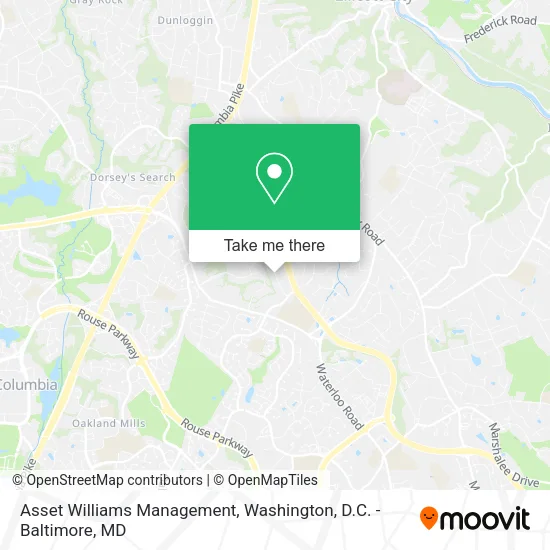 Asset Williams Management map