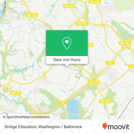 Bridge Education map