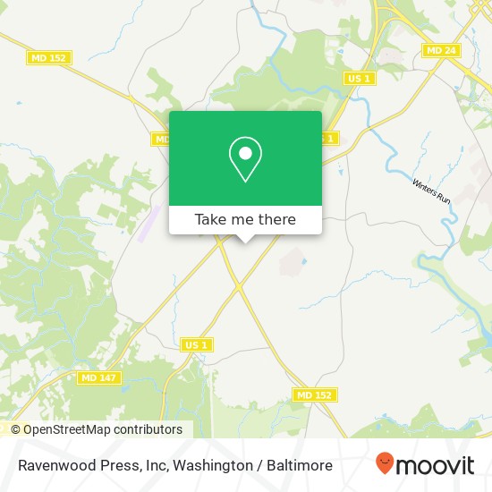 Ravenwood Press, Inc map