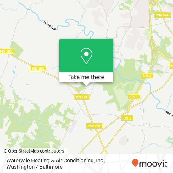 Watervale Heating & Air Conditioning, Inc. map