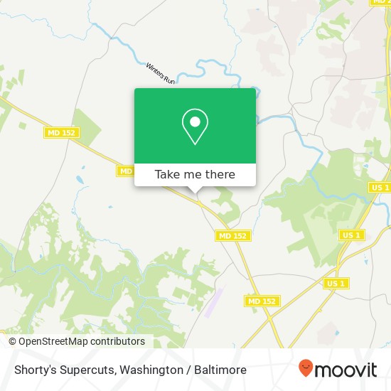 Shorty's Supercuts map