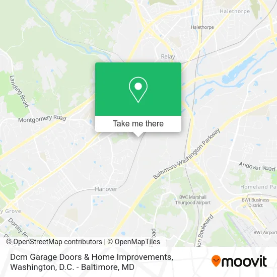 Mapa de Dcm Garage Doors & Home Improvements