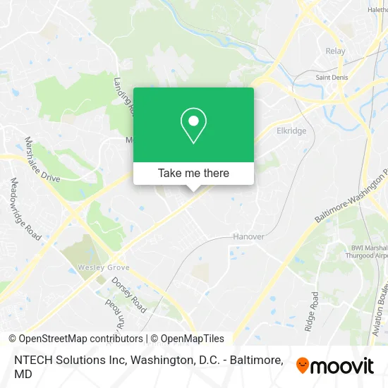 Mapa de NTECH Solutions Inc