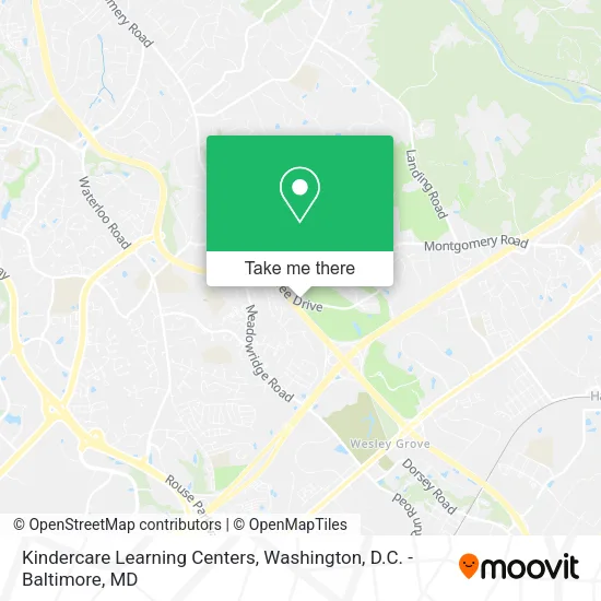 Kindercare Learning Centers map