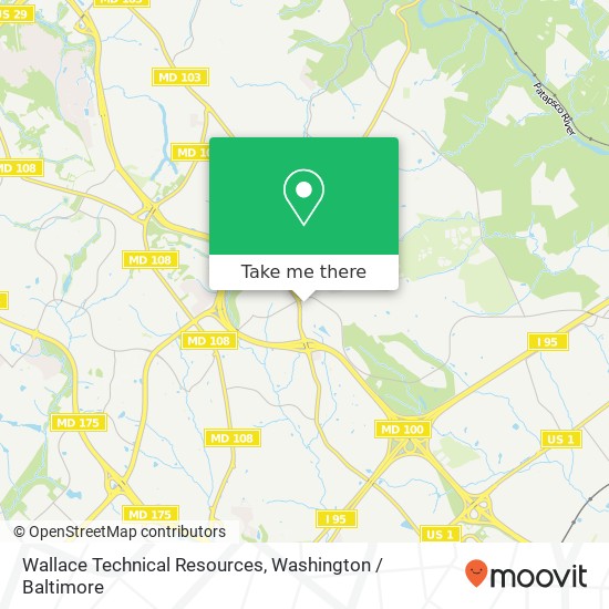 Wallace Technical Resources map