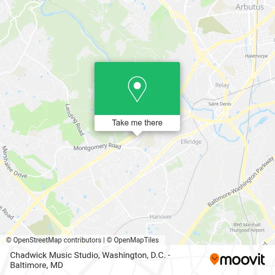 Chadwick Music Studio map
