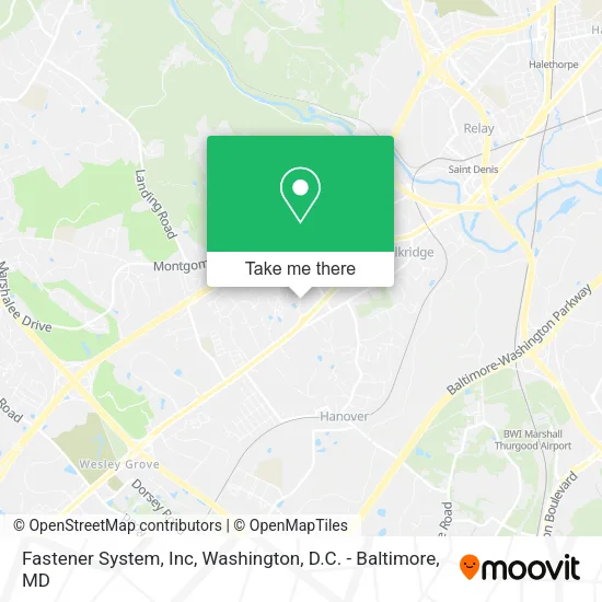 Fastener System, Inc map