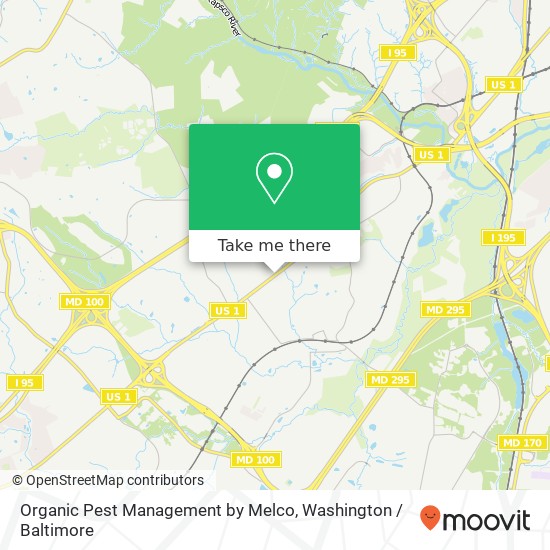 Mapa de Organic Pest Management by Melco