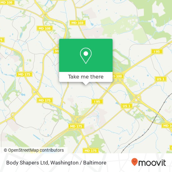 Mapa de Body Shapers Ltd