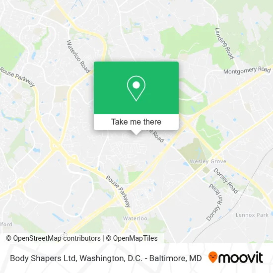 Body Shapers Ltd map