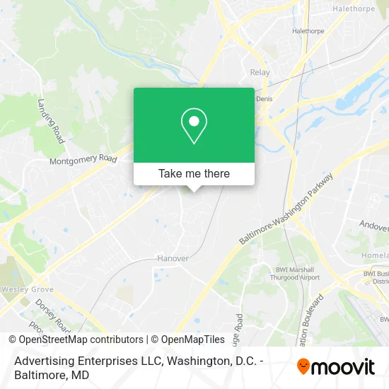 Mapa de Advertising Enterprises LLC