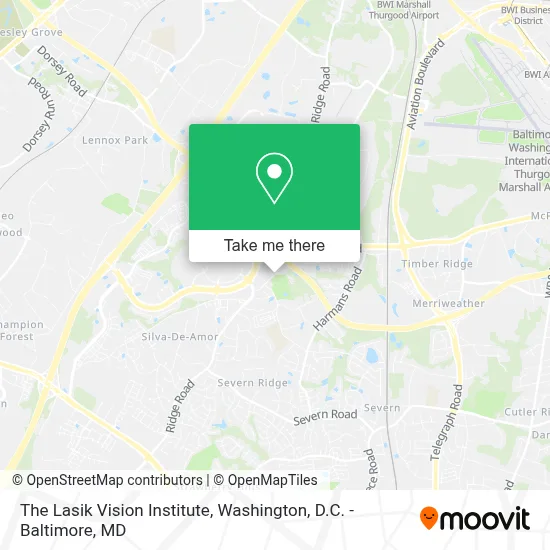 The Lasik Vision Institute map