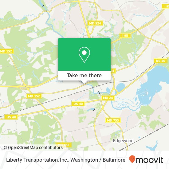 Mapa de Liberty Transportation, Inc.