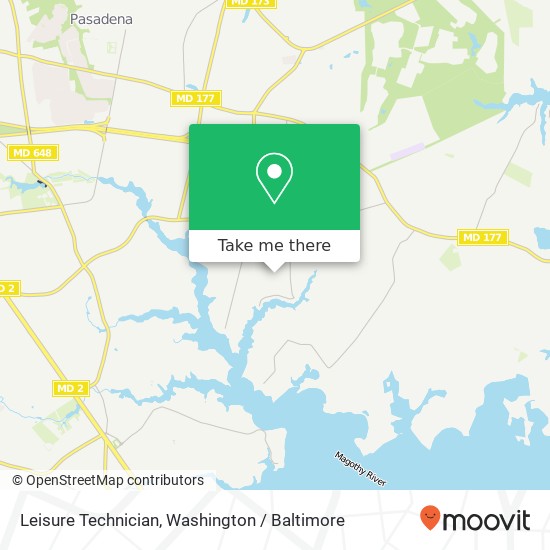 Leisure Technician map