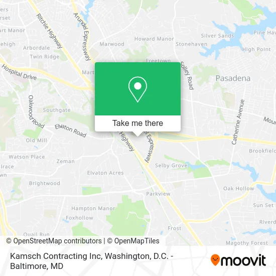 Kamsch Contracting Inc map