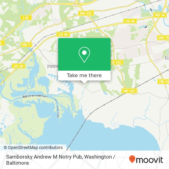 Mapa de Samborsky Andrew M Notry Pub