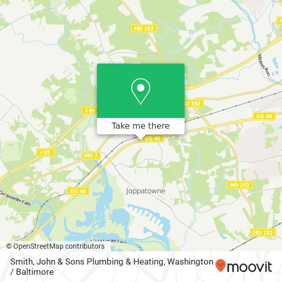 Mapa de Smith, John & Sons Plumbing & Heating