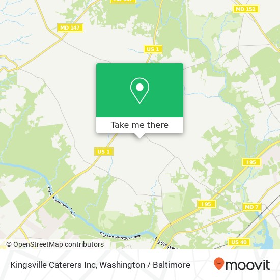 Kingsville Caterers Inc map