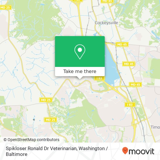 Spikloser Ronald Dr Veterinarian map