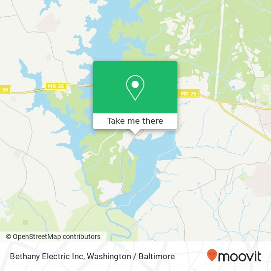 Bethany Electric Inc map