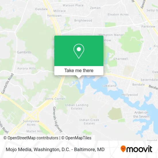 Mojo Media map
