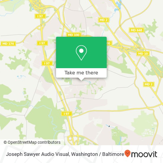 Joseph Sawyer Audio Visual map