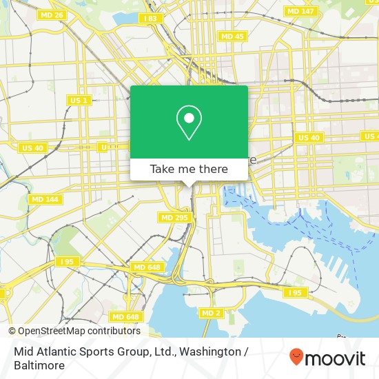 Mapa de Mid Atlantic Sports Group, Ltd.