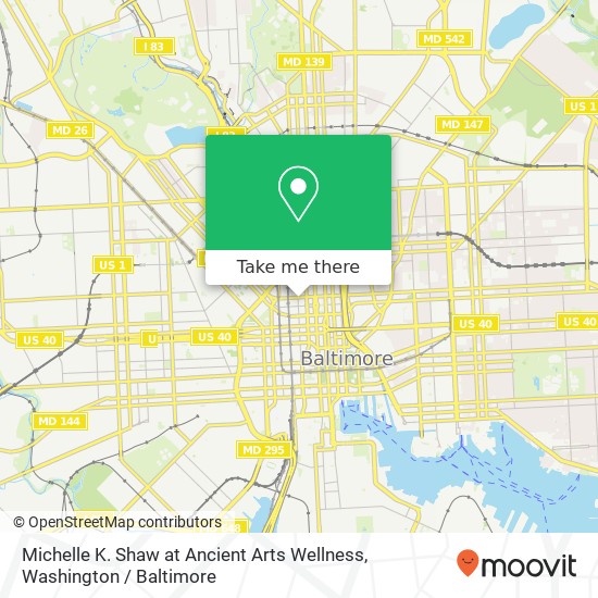 Michelle K. Shaw at Ancient Arts Wellness map