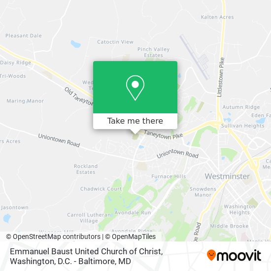 Emmanuel Baust United Church of Christ map