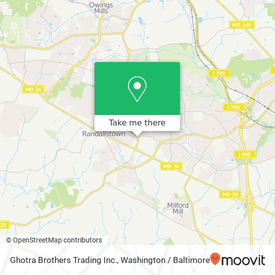 Ghotra Brothers Trading Inc. map