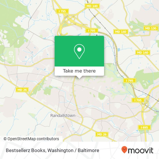 Bestsellerz Books map