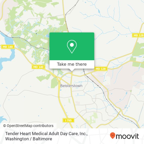 Tender Heart Medical Adult Day Care, Inc. map