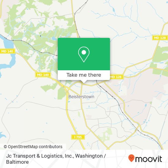 Jc Transport & Logistics, Inc. map