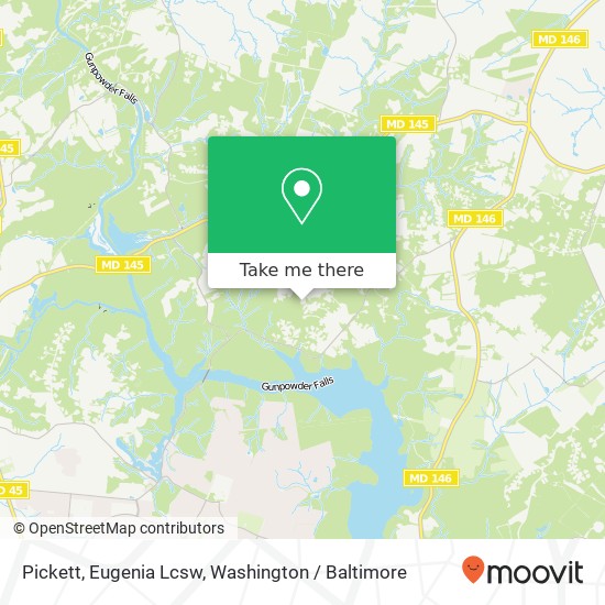 Pickett, Eugenia Lcsw map