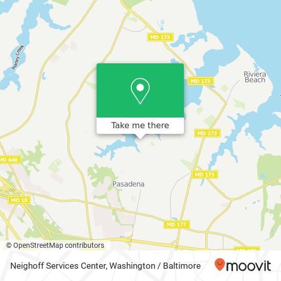 Mapa de Neighoff Services Center