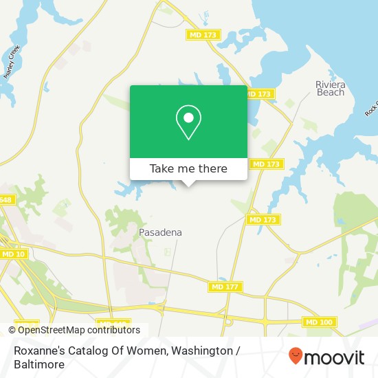 Roxanne's Catalog Of Women map