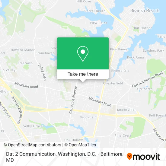 Dat 2 Communication map