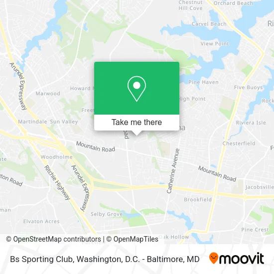 Bs Sporting Club map