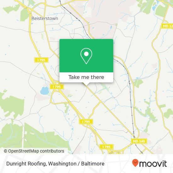 Dunright Roofing map